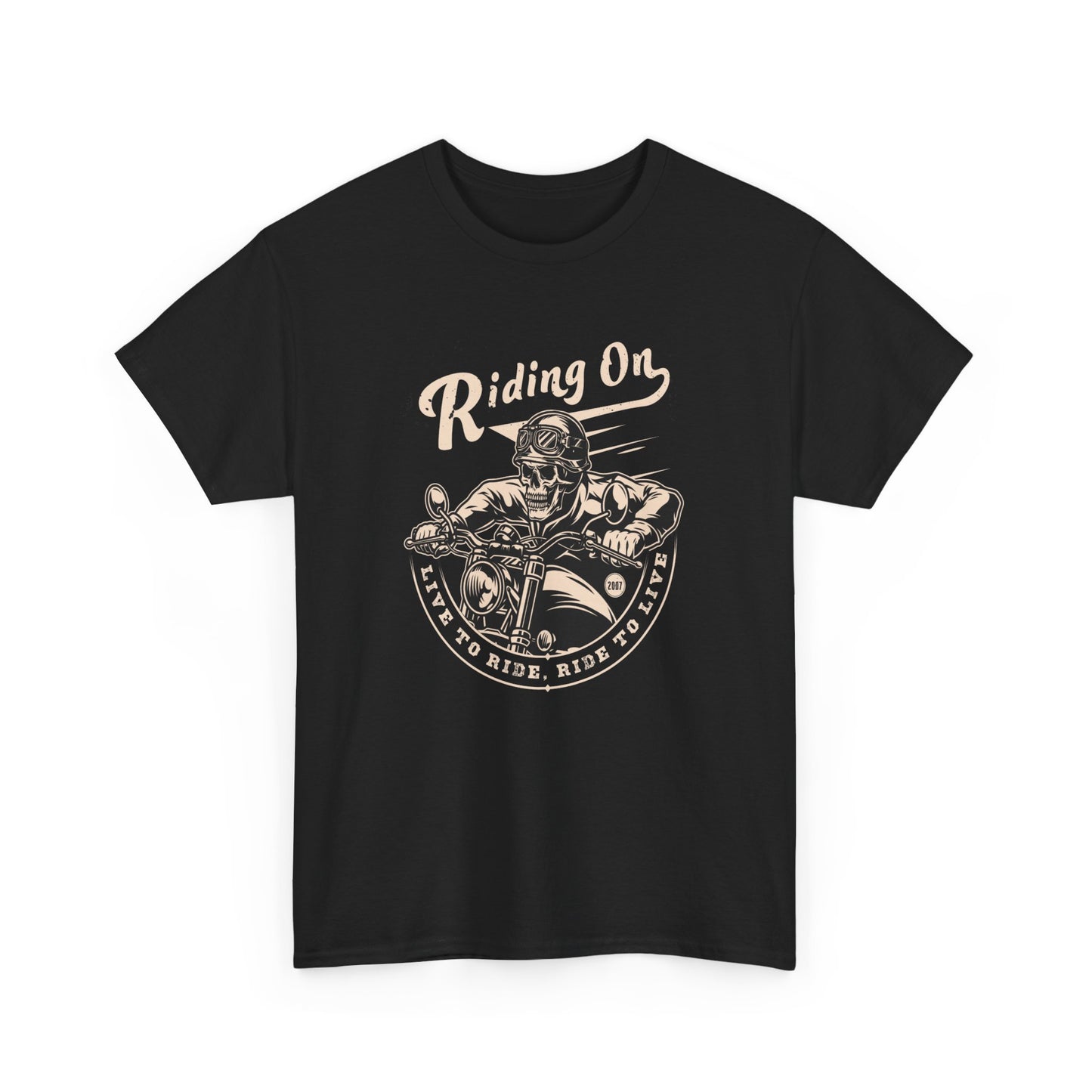 Live to ride, ride to live tee