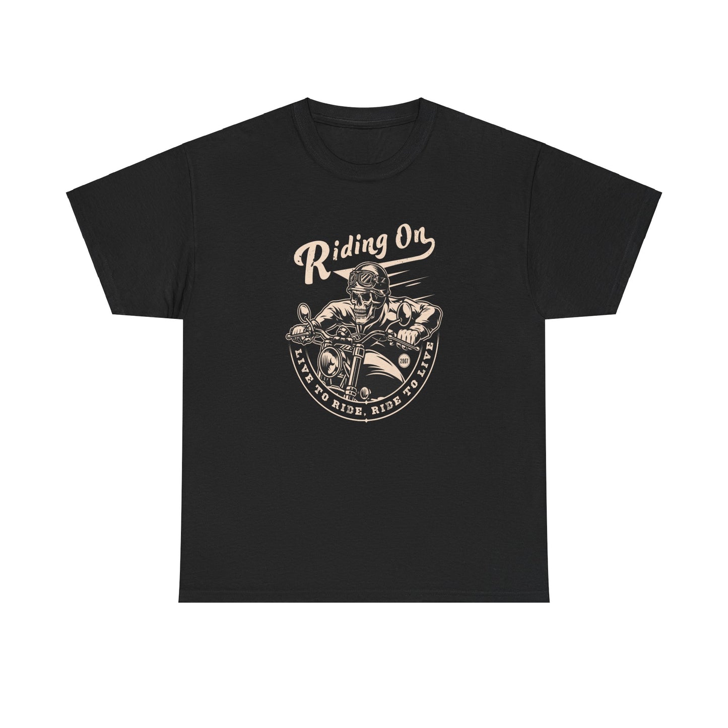 Live to ride, ride to live tee